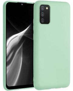 KWmobile TPU Silicone Case (54045.50) Mint Green Matte (Samsung Galaxy A02s)