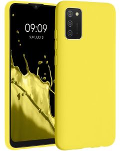 KWmobile TPU Silicone Case (54045.165) Vibrant Yellow (Samsung Galaxy A02s)