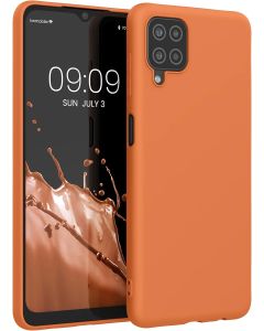 KWmobile TPU Silicone Case (54048.150) Fruity Orange (Samsung Galaxy A12)