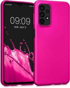 KWmobile TPU Silicone Case (57955.65) Metallic Pink (Samsung Galaxy A23 4G / 5G)