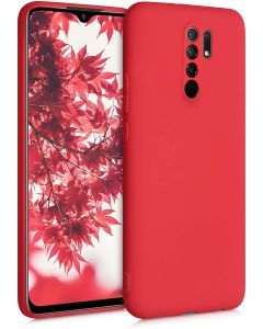 KWmobile TPU Silicone Case (52766.51) Red Matte (Xiaomi Redmi 9)