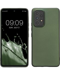 KWmobile TPU Silicone Case (57958.233) Metallic Forest Green (Samsung Galaxy A53 5G)