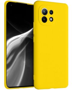 KWmobile TPU Silicone Case (54188.165) Vibrant Yellow (Xiaomi Mi 11)