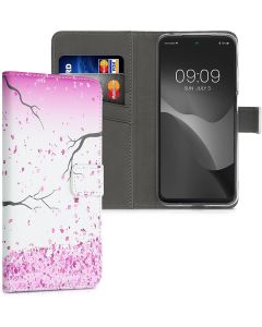 KWmobile Θήκη Πορτοφόλι Wallet Case (56150.04) Cherry Blossom (Xiaomi Redmi 10)