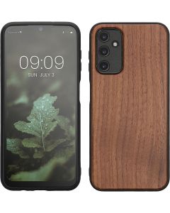 KWmobile Wooden Case (60812.18) Θήκη Ξύλινη Dark Brown (Samsung Galaxy A14 4G / 5G)