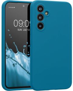 KWmobile Hard Rubber Case Θήκη Σιλικόνης (60795.228) Blue Reef (Samsung Galaxy A54 5G)