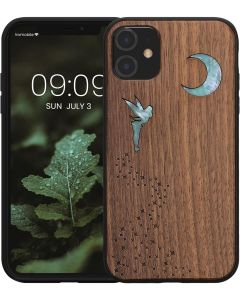 KWmobile Wooden Case Fairy Mother of Pearl (49799.18) Θήκη Ξύλινη Light Walnut Brown (iPhone 11)