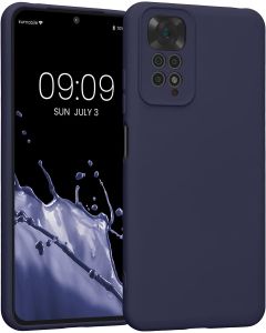 KWmobile Flexible Rubber Case Θήκη Σιλικόνης (57918.186) Blueberry (Xiaomi Redmi Note 11 / 11S 4G)