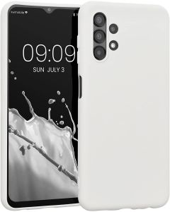 KWmobile Flexible Rubber Case Θήκη Σιλικόνης (58049.48) White Matte (Samsung Galaxy A13 4G)