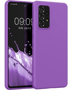 KWmobile Flexible Rubber Case Θήκη Σιλικόνης (58051.221) Orchid Purple (Samsung Galaxy A53 5G)