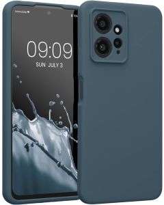 KWmobile Hard Rubber Case Θήκη Σιλικόνης (61180.202) Dark Slate (Xiaomi Redmi Note 12 4G)