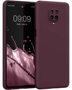 KWmobile Flexible Rubber Case Θήκη Σιλικόνης (56562.187) Bordeaux Violet (Xiaomi Redmi Note 9s / 9 Pro / 9 Pro Max)