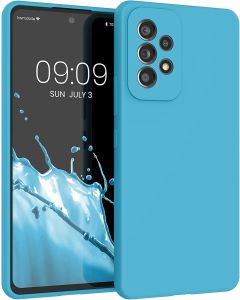 KWmobile Hard Rubber Case Θήκη Σιλικόνης (57835.223) Ocean Blue (Samsung Galaxy A53 5G)
