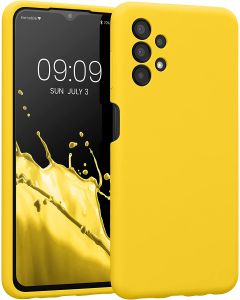 KWmobile Hard Rubber Case Θήκη Σιλικόνης (57832.165) Radiant Yellow (Samsung Galaxy A13 4G)