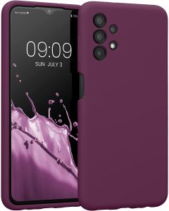 KWmobile Hard Rubber Case Θήκη Σιλικόνης (57832.187) Bordeaux Violet (Samsung Galaxy A13 4G)
