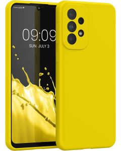 KWmobile Hard Rubber Case Θήκη Σιλικόνης (57833.165) Radiant Yellow (Samsung Galaxy A33 5G)