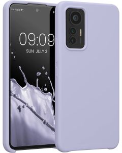 KWmobile Hard Rubber Case Θήκη Σιλικόνης (59471.139) Light Lavender (Xiaomi 12 Lite)