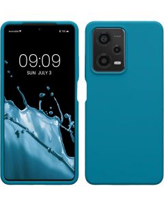 KWmobile Hard Rubber Case Θήκη Σιλικόνης (60690.224) Caribbean Blue (Xiaomi Redmi Note 12 Pro 5G)