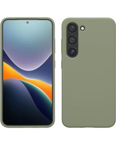 KWmobile Hard Rubber Case Θήκη Σιλικόνης (60273.172) Gray Green (Samsung Galaxy S23)