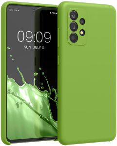 KWmobile Hard Rubber Case Θήκη Σιλικόνης (54347.220) Green Peppercorn (Samsung Galaxy A52 / A52s)