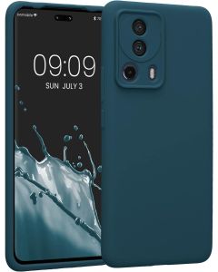 KWmobile Hard Rubber Case Θήκη Σιλικόνης (61166.57) Teal Matte (Xiaomi 13 Lite)