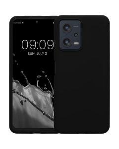 KWmobile Hard Rubber Case Θήκη Σιλικόνης (60889.01) Black (Xiaomi Redmi Note 12 5G / Poco X5 5G)