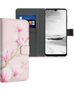 KWmobile Θήκη Πορτοφόλι Wallet Case (55496.02) Pink Magnolia (Samsung Galaxy A22 4G)