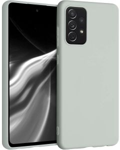 KWmobile TPU Silicone Case (54358.70) Light Grey Matte (Samsung Galaxy A72 4G / 5G)