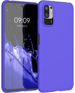 KWmobile TPU Silicone Case (54947.234) Blue Violet (Xiaomi Poco M3 Pro 5G / Redmi Note 10 5G)