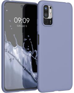 KWmobile TPU Silicone Case (54947.130) Lavender Grey (Xiaomi Poco M3 Pro 5G / Redmi Note 10 5G)