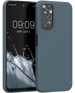 KWmobile TPU Silicone Case (57368.202) Dark Slate (Xiaomi Redmi Note 11 / 11S 4G)