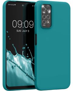 KWmobile TPU Silicone Case (57368.57) Teal Matte (Xiaomi Redmi Note 11 / 11S 4G)