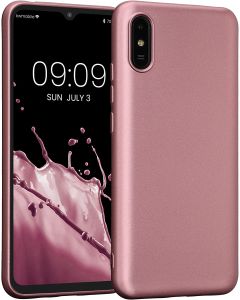 Cover Tpu+Lining Case Xiomi Redmi 9a Light Pink Solid