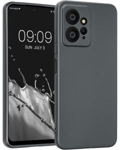 KWmobile TPU Silicone Case (61175.232) Metallic Grey (Xiaomi Redmi Note 12 4G)