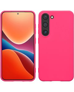 KWmobile TPU Silicone Case (60282.77) Neon Pink (Samsung Galaxy S23)