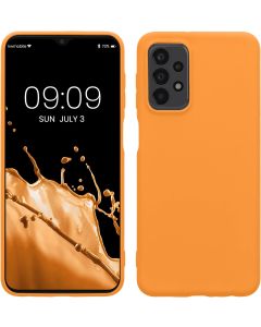 KWmobile TPU Silicone Case (57804.150) Fruity Orange (Samsung Galaxy A23 4G / 5G)