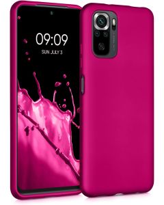 KWmobile TPU Silicone Case (54542.65) Metallic Pink (Xiaomi Redmi Note 10 / 10S / Poco M5s)