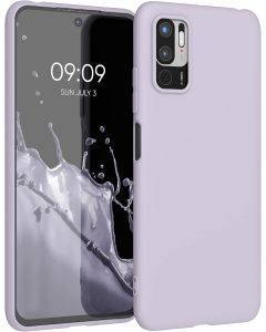 KWmobile TPU Silicone Case (54947.108) Lavender (Xiaomi Poco M3 Pro 5G / Redmi Note 10 5G)