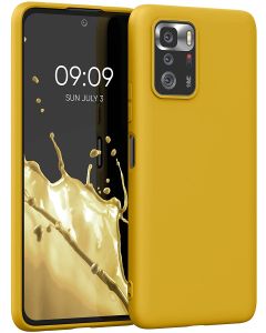 KWmobile TPU Silicone Case (56019.143) Honey Yellow (Xiaomi Poco X3 GT 5G)