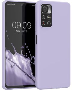 KWmobile TPU Silicone Case (57024.108) Lavender (Xiaomi Poco M4 Pro 5G / Redmi Note 11T 5G / 11S 5G)