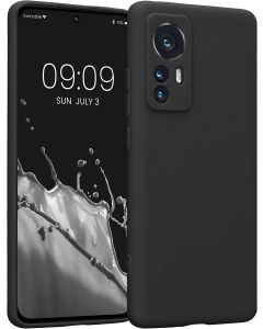 KWmobile TPU Silicone Case (57124.47) Black Matte (Xiaomi 12 / 12X)
