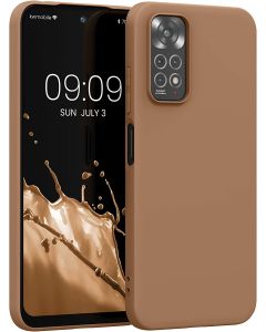 KWmobile TPU Silicone Case (57368.206) Cappuccino (Xiaomi Redmi Note 11 / 11S 4G)