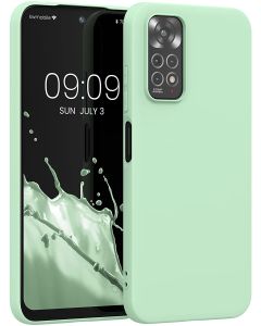 KWmobile TPU Silicone Case (57368.50) Mint Matte (Xiaomi Redmi Note 11 / 11S 4G)