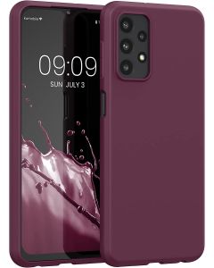 KWmobile TPU Silicone Case (57804.187) Bordeaux Violet (Samsung Galaxy A23 4G / 5G)