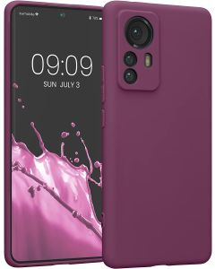 KWmobile TPU Silicone Case (57936.187) Bordeaux Violet (Xiaomi 12 Pro)