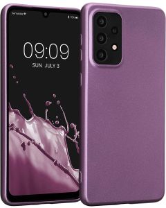 KWmobile TPU Silicone Case (58022.230) Premium Metallic Lavender (Samsung Galaxy A33 5G)