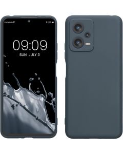 KWmobile TPU Silicone Case (60887.202) Dark Slate (Xiaomi Redmi Note 12 5G / Poco X5 5G)