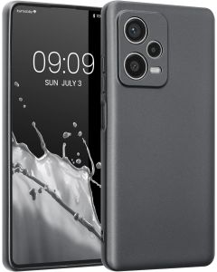KWmobile TPU Silicone Case (60712.232) Metallic Gray (Xiaomi Redmi Note 12 Pro Plus)