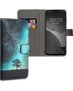 KWmobile Wallet Case Θήκη Πορτοφόλι με δυνατότητα Stand (58006.02) Cosmic Nature (Samsung Galaxy A13 4G)