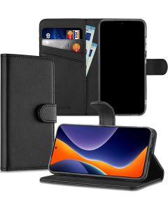 KWmobile Wallet Case (60453.01) Θήκη Πορτοφόλι με δυνατότητα Stand‏ Black (Samsung Galaxy S23)